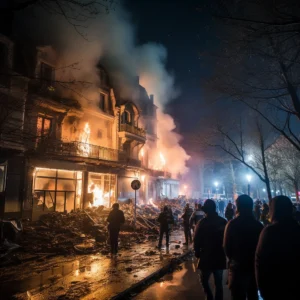 district-paris-fire-attacked-by-gangs-suburbs-throwing-stones-with-fireworks-sky_wynik